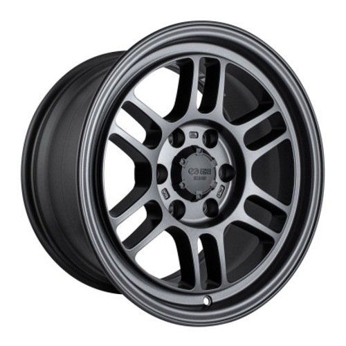 Enkei PF05 15x8 4x100 +25mm Offset Dark Silver Wheel