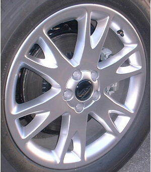 Volvo Genuine Wheels 30695339 18x7 Atlantis Wheel, Polished