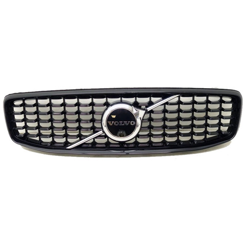 Genuine Volvo 32234065​ S90/V90 R-Design Front Grille w/Camera, Black Trim (VP-144050)