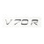 Genuine Volvo "V70R" Emblem, Rear 30634050