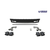 Heico Rear Skirt and Quad Exhaust Tips, XC60 T8/Polestar Engineered 2024+ H8915618