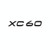 Genuine Volvo XC60 Black Edition Rear "XC60" Emblem VP-144009 32285473
