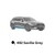 Genuine Volvo 39799115 Bottom Sill Upgrade, SPA Volvo S60/V60, 492 Saville Grey 39799115