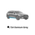 Genuine Volvo 39799130 Bottom Sill Upgrade, SPA Volvo S60/V60, 714 Osmium Grey 39799130