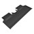 3D MAXpider Kagu 2nd Row Black Floor Mat Set, Hyundai Ioniq 2023+ L1HY13421509