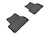 3D MAXpider Kagu 2nd Row Black Floor Mat Set, Chevrolet Cruze/Cruze Limited 2011-2015 L1CH04421509
