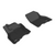 3D MAXpider Kagu 1st Row Black Floor Mat Set , Nissan Leaf 2013-2019 L1NS09311509