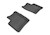 3D MAXpider Kagu 2nd Row Black Floor Mat Set, Toyota Prius 2004-2009 L1TY14521509