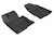 3D MAXpider Kagu 1st Row Black Floor Mat Set, Hyundai Azera 2012-2017 L1HY02611509