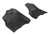 3D MAXpider Kagu 1st Row Black Floor Mat Set, Dodge Ram 1500 Crew Cab/2500/3500/Crew Cab 2009-2012 L1DG01711509