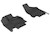 3D MAXpider Kagu 1st Row Black Floor Mat Set, Dodge Grand Caravan 2008-2019 L1DG01611509