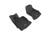3D MAXpider Kagu 1st Row Black Floor Mat Set, Chevrolet Corvette 2015-2019 L1CH07811509