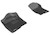 3D MAXpider Kagu 1st Row Black Floor Mat Set, Chevrolet Silverado Extended/Crew Cab 2007-2013
