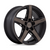 Niche 1PC M271 Teramo Wheel 18x8 +40 5x108 Matte Black with Double Dark Tint Face M271188031+40