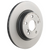 Brembo 09.A742.21 Prime UV Coated Rear Brake Rotor, Mercedes-Benz 500SL 1993, SL500 1994, SL500 1998–2002