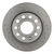 Brembo 08.9488.1X Prime Xtra Cross Drilled UV Coated Rear Brake Rotor, Audi A3 2008, VW Golf 2010, Jetta 2005–2010