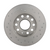 Brembo 08.9488.1X Prime Xtra Cross Drilled UV Coated Rear Brake Rotor, Audi A3 2008, VW Golf 2010, Jetta 2005–2010