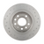 Brembo 08.9511.1X Xtra Cross Drilled UV Coated Rear Premium Rotor, Saab 9-3 2003–2011