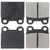 StopTech 308.00300 Street Front Brake Pads