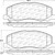 StopTech 308.15580 Street Rear Brake Pads, Saab 9-5 11