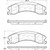 StopTech 308.15650 Street Front Brake Pads