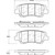 StopTech 308.16590 Street Front Brake Pads, Cadillac ATS 13-19, CTS 14-19