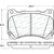 StopTech 308.13960 Street Front Brake Pads, Hyundai Equus 2011, Hyundai Genesis 2009-2014