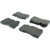 StopTech 308.11650 Street Front/Rear Brake Pads