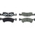 StopTech 308.09340 Street Front Brake Pads, Ford Expedition 2002-2006, Lincoln Navigator 2002-2006