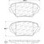 StopTech 308.08620 Street Front Brake Pads, Toyota RAV4 01-05