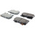 StopTech 308.07720 Street Front Brake Pads, Lexus LX470 98-07, Toyota Land Cruiser 98-07