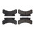 StopTech 308.02240 Street Rear Brake Pads