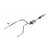 Borla 140852 S-Type Cat-Back Exhaust, RAM 1500 3.6L V6 2019-2022 4DR 140.5/144.6/153.5" WB, 2.25in