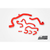 do88 Red Coolant Hose Kit, Volvo V70/S80 2.5T 2.5FT AFV 08–15