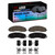 DFC 11-25 Ford F-350 Super Duty 4WD Rear 4000 HybriDynamic Brake Pads and Hardware Kit