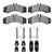 DFC 02-06 Dodge Sprinter 3500 Front/Rear 4000 HybriDynamic Brake Pads and Hardware Kit