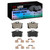 DFC 99-15 Audi TT Rear 4000 HybriDynamic Brake Pads and Hardware Kit