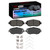 DFC 93-10 Lexus SC430 Front 4000 HybriDynamic Brake Pads and Hardware Kit