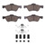 DFC 05-12 Ford Escape Front 4000 HybriDynamic Brake Pads and Hardware Kit
