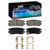 DFC 90-00 Mitsubishi Montero Rear 4000 HybriDynamic Brake Pads and Hardware Kit