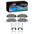 DFC 97-04 Ford F-150 RWD Front 4000 HybriDynamic Brake Pads and Hardware Kit