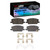 DFC 16-22 Buick Regal Sportback Front 4000 HybriDynamic Brake Pads and Hardware Kit