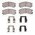 DFC 86-90 Nissan Sentra Front 4000 HybriDynamic Brake Pads and Hardware Kit