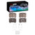 DFC 86-94 Mazda 323 Front 4000 HybriDynamic Brake Pads and Hardware Kit