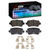 DFC 02-08 Chevrolet Zafira (Mexico) Rear 4000 HybriDynamic Brake Pads and Hardware Kit