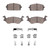 DFC 80-84 Toyota Starlet Front 4000 HybriDynamic Brake Pads and Hardware Kit
