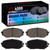 DFC 4000 HybriDynamic Front Brake Pads, Asuna Sunfire 1990-1993