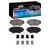 DFC 04-11 Mazda RX-8 Front 4000 HybriDynamic Brake Pads and Hardware Kit
