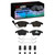 DFC 09-24 Audi Q3 (Mexico) Front 4000 HybriDynamic Brake Pads and Hardware Kit