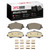 DFC 5000 Advanced Ceramic Front Brake Pads and Hardware Kit, Mercedes-Benz GLK350 2010-2015